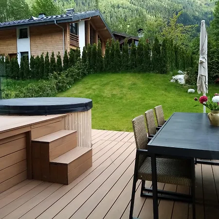 De Luxe Avec Jacuzzi, Vue Montagne Et Jardin