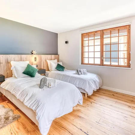 De Luxe Avec Jacuzzi, Vue Montagne Et Jardin שאמוני